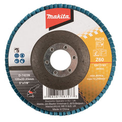 Flap Disco Plano 125 mm Z60 Makita