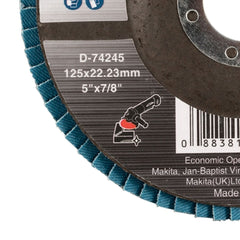 Flap Disco Plano 125 mm Z80 Makita