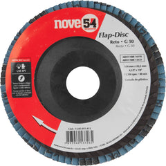 Flap-Disc Reto 4.1/2" G50 Costado Plástico - Nove54