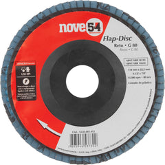 Flap-Disc Reto 4.1/2" G80 Costado Plástico - Nove54
