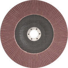 Flap disc 7" g80 costado fibra reto p/ aço carbono Nove54