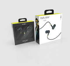 Fone Ouvido C/ Fio WAAW ALOK VIB 100EW Microfone Hands Free