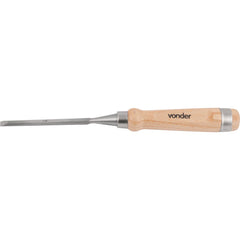 Formão Chanfrado com Cabo em Madeira 1/4" Vonder