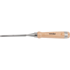Formão Chanfrado com Cabo em Madeira 1/4" Vonder
