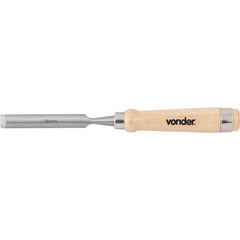 Formão goivado 16mm aço carbono cabo madeira - Vonder