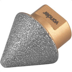 Fresa Diamantada Cônica 5 mm a 35 mm Vonder