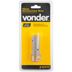 Fresa Diamantada Reta 20 mm M14 Vonder