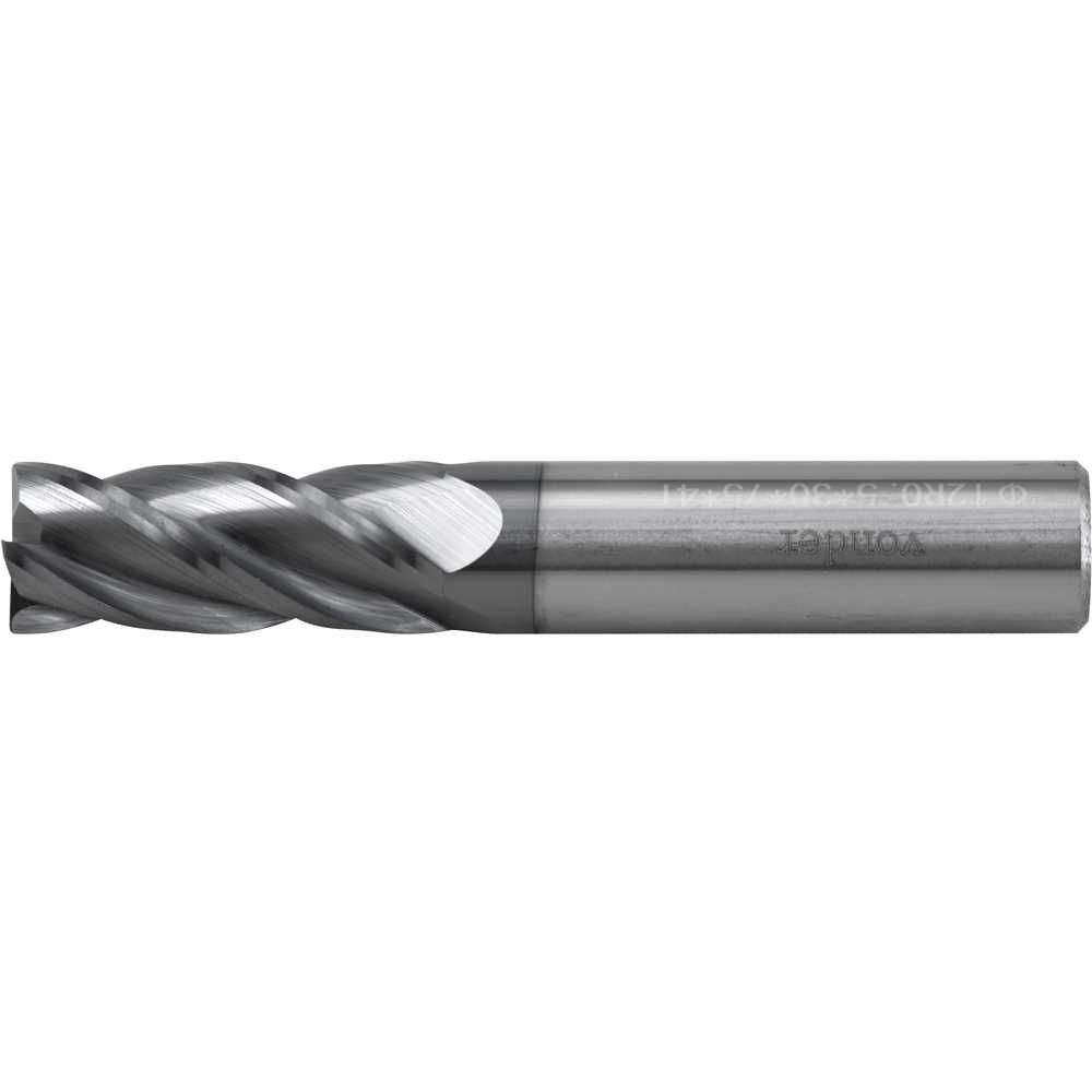 Fresa Topo Metal Duro 12,0mm 4 Cortes Toroidal Vonder