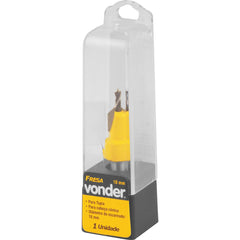 Fresa Dentes De Vídea/metal Duro Cabeça Cônica 10mm Vonder