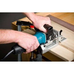Fresador de Junção Industrial 710W Com Lâmina Guia Saco Coletor Protetor Maleta PJ7000 110V Makita