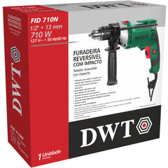 Furadeira com Impacto 1/2'' Fid 710 127V DWT