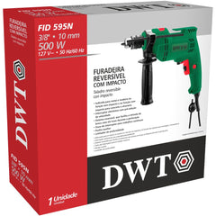 Furadeira com Impacto 3/8'' Fid 595 127V DWT