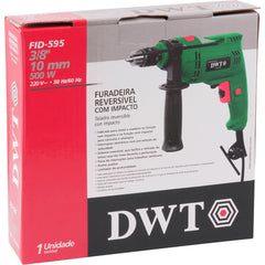 Furadeira com Impacto 3/8'' Fid 595 220V DWT