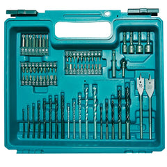 Furadeira de Impacto 16Mm 710W Com Punho Chave Mandril Maleta Kit Acessórios HP1630KX3 220V Makita