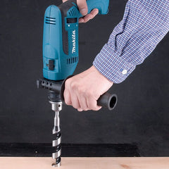 Furadeira de Impacto 16Mm 760W Com Punho Lateral Limitador Profundidade Maleta HP1640K 127V Makita