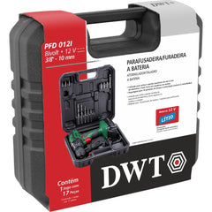 Furadeira Impacto à Bateria 12V Fonte BIV Pfd012I DWT