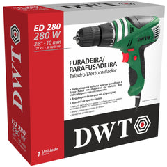 Furadeira/Parafusadeira 3/8'' Ed 280 127V DWT