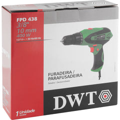 Furadeira/Parafusadeira 3/8'' Fpd 438 127V DWT