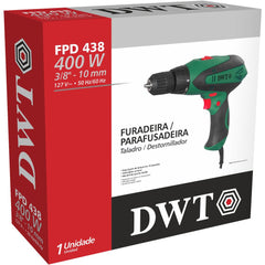 Furadeira/Parafusadeira 3/8'' Fpd 438 220V DWT