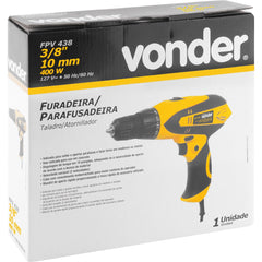 Furadeira/Parafusadeira 3/8" Fpv 438 127V Vonder
