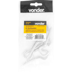 Gancho G-10 4,8x70mm com 6 Peças Vonder