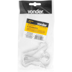Gancho G-6 3,3x60mm com 6 Peças Vonder