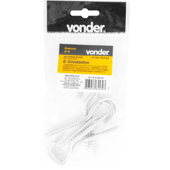 Gancho G-8 4,2x70mm com 6 Peças Vonder