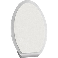 Gancho Adesivo Oval em Inox com 2 Peças Vonder