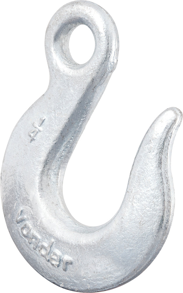 Gancho olhal fixo 1/2" 3,0t s/ trava leve galvanizado Vonder