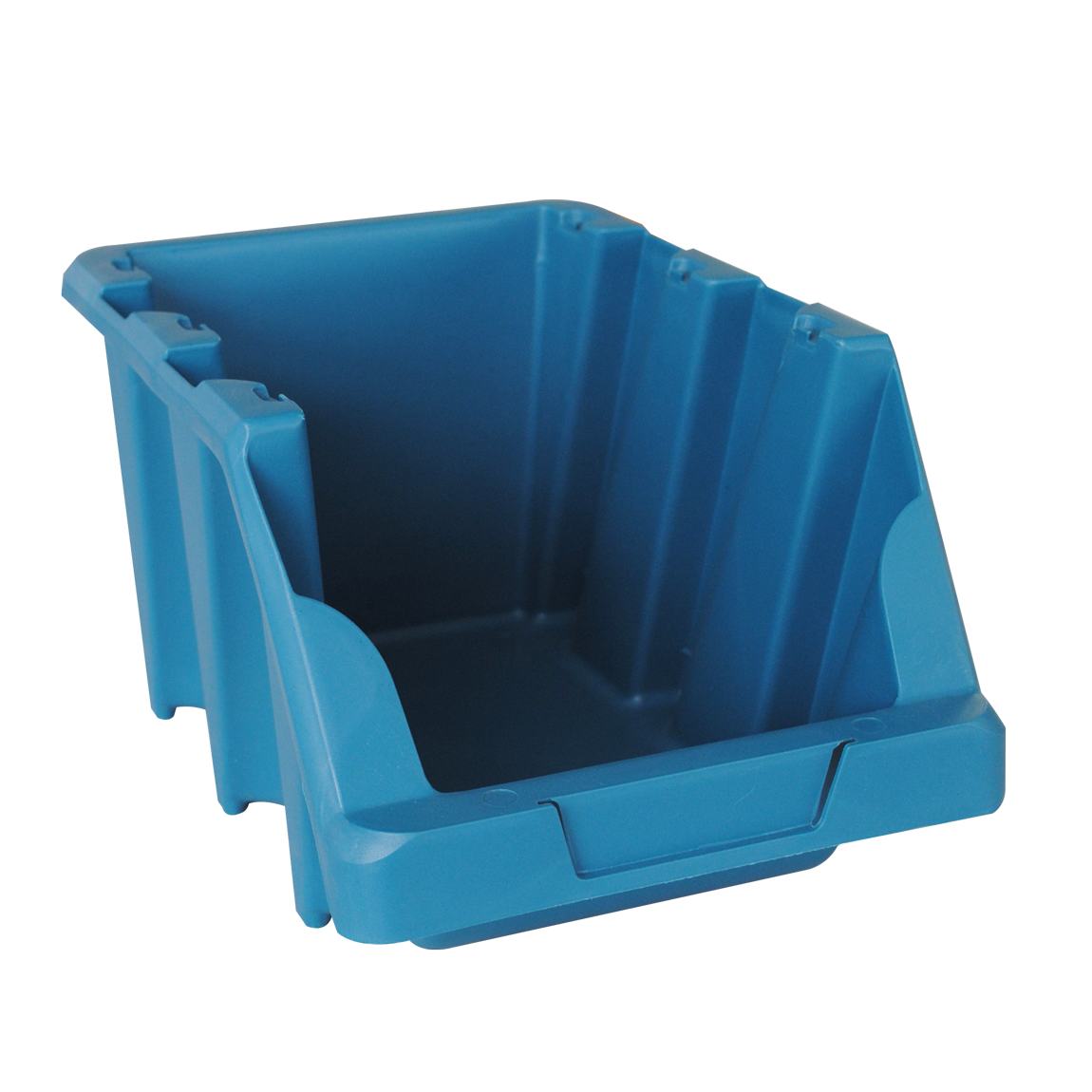Gaveta Plástica Prática N7 Azul Empilhável Presto