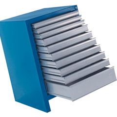 Gaveteiro Comport Mini com 10 gavetas COMP10 CMB