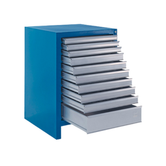 Gaveteiro Comport Mini com 10 gavetas COMP10 CMB