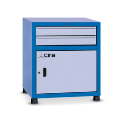 Gaveteiro modular grande com 1 Porta e 2 Gavetas GAV812 CMB