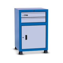 Gaveteiro modular pequeno com 1 Porta e 2 Gavetas GAV612 CMB