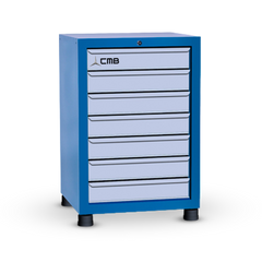 Gaveteiro modular pequeno com 7 Gavetas GAV601 CMB