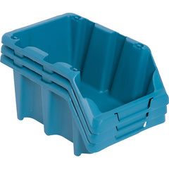 Gaveteiro plástico número 5 Azul Vonder