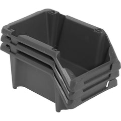 Gaveteiro plástico número 3 Preto Vonder