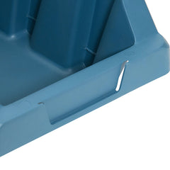 Gaveteiro plástico número 7 Azul Vonder