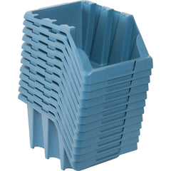 Gaveteiro plástico número 7 Azul Vonder