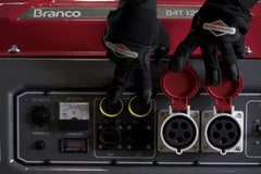 Gerador à Gasolina 13,3Kva Trifásico 220V Partida Elétrica B4T-12000E3 220 Branco