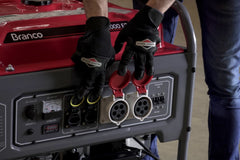 Gerador à Gasolina 13,3Kva Trifásico 220V Partida Elétrica B4T-12000E3 220 Branco