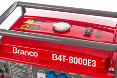 Gerador à Gasolina 6,5Kva Trifásico 220V Partida Elétrica B4T-8000E3 220 Branco