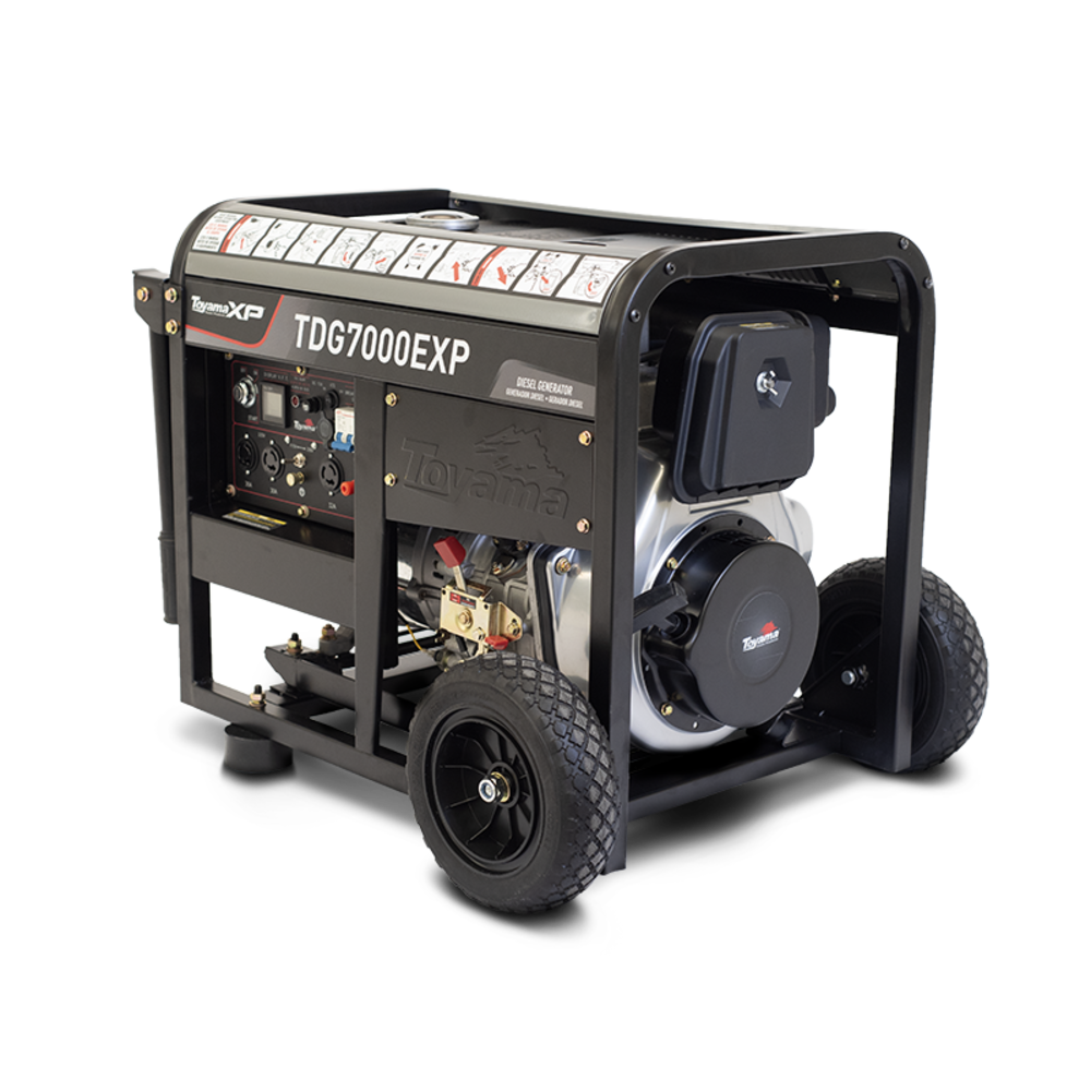 Gerador Diesel 6000W Partida Elétrica TDG7000EXP-ATS Ready Toyama