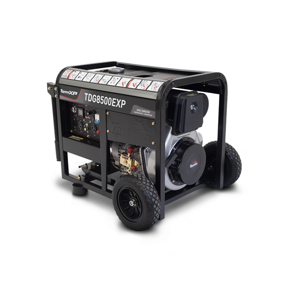 Gerador Diesel Monofásico 6500W Partida Elétrica TDG8500EXP (TDE130E) Toyama
