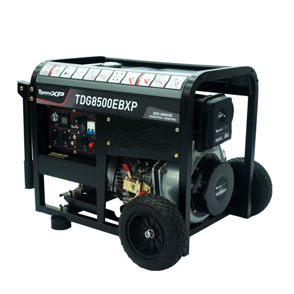 Gerador Bivolt 6500W Partida Elétrica Toyama