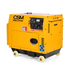 Gerador Portátil à Diesel 4,5 KVA 6HP Mono Gmd 5000Es Csm