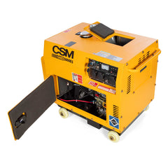 Gerador Portátil à Diesel 4,5 KVA 6HP Mono Gmd 5000Es Csm