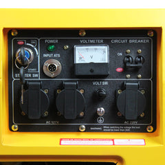 Gerador Portátil à Diesel 4,5 KVA 6HP Mono Gmd 5000Es Csm