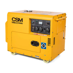 Gerador Portátil à Diesel 6,25 KVA 9 HP Mono Partida Elétrica Gmd 7000Es Csm