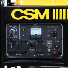 Gerador Portátil à Diesel 9HP 5,5KVA Gmd 7000 E CSM